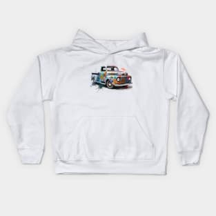 1947 Ford F100 PU Truck Kids Hoodie